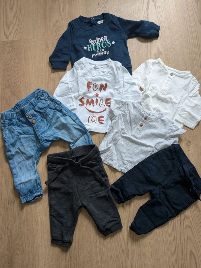 Lot vêtements garçons 3 mois
