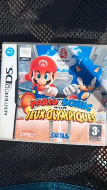 Jeu de Ds Mario&sSonic aux jeux olympiques
