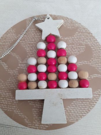 sapin de Noël en perle