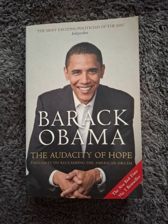 Récit de Barack Obama The audacity of hope en bon état