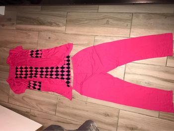 Pyjama rose 2 pièces taille M