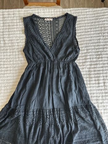 Robe dentelle noir M