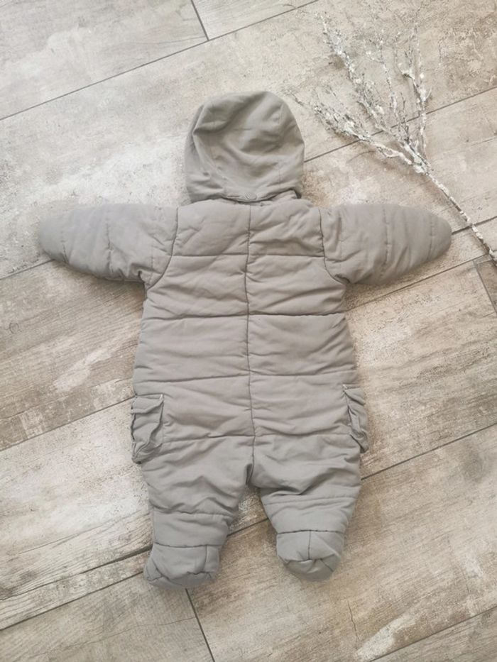 🌿Combinaison bébé chaude taupe 56cm - photo numéro 12