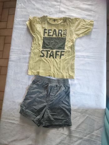 Pyjama short garçon