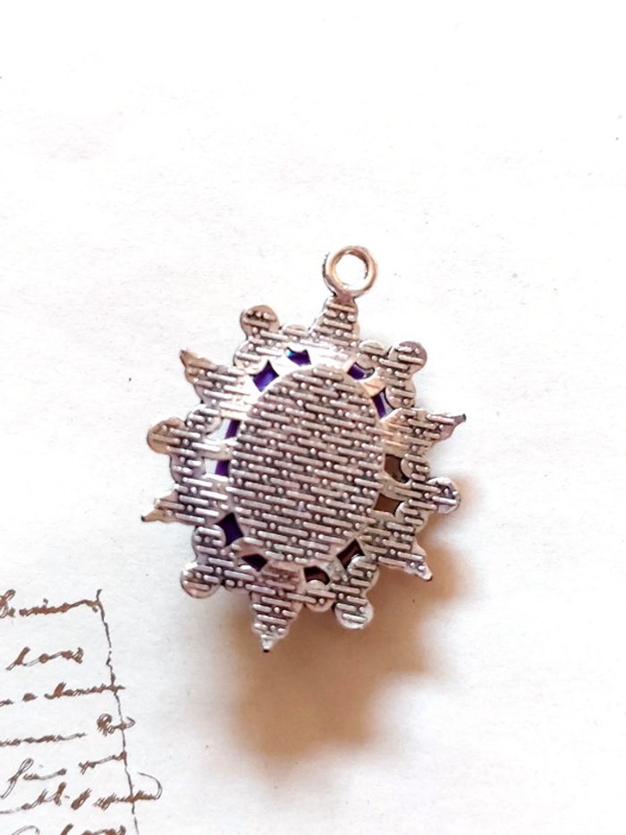 Magnifique pendentif style vintage victorien bohème - photo numéro 5