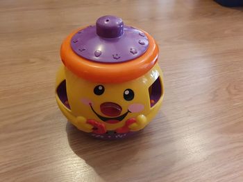 boîte à cookies chiffres et formes fisher price