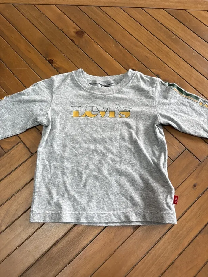 Ensemble garçon Levi’s gris 18 mois - photo numéro 6