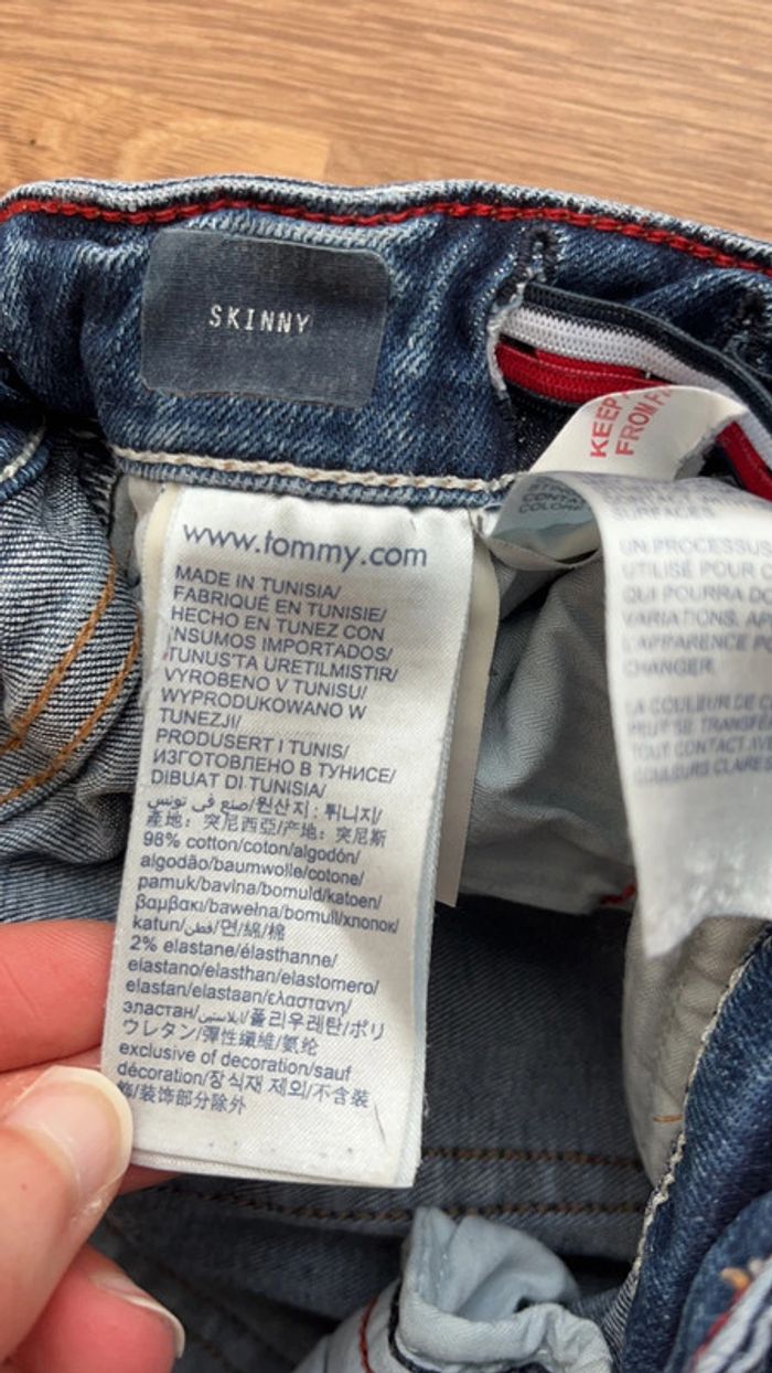 Jean fille Tommy Hilfiger 152 cm skinny - photo numéro 7