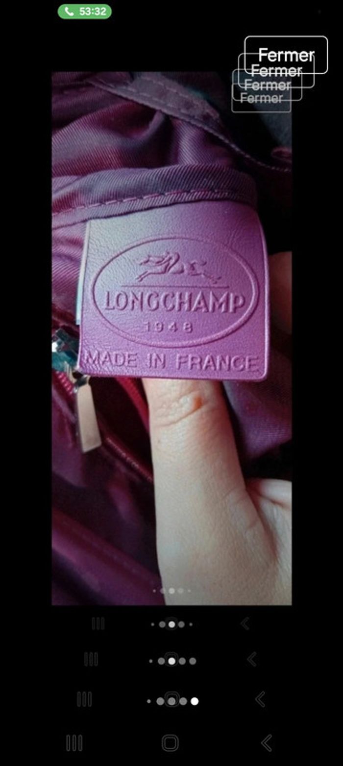 Sac porte épaule longchamp porte une fois - photo numéro 9