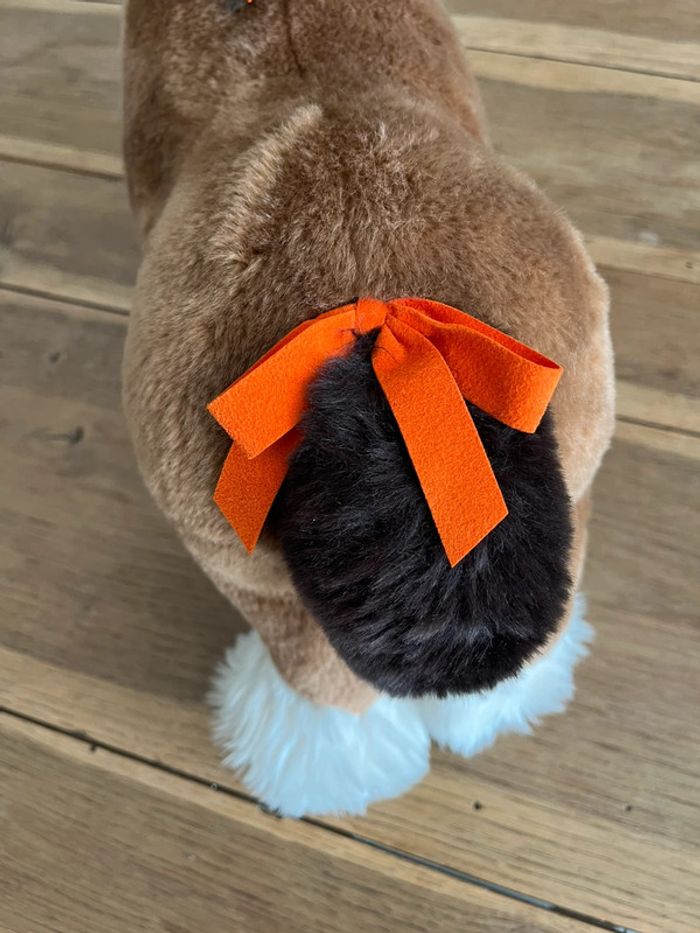 Peluche cheval Hermy petit modèle Hermes - photo numéro 4