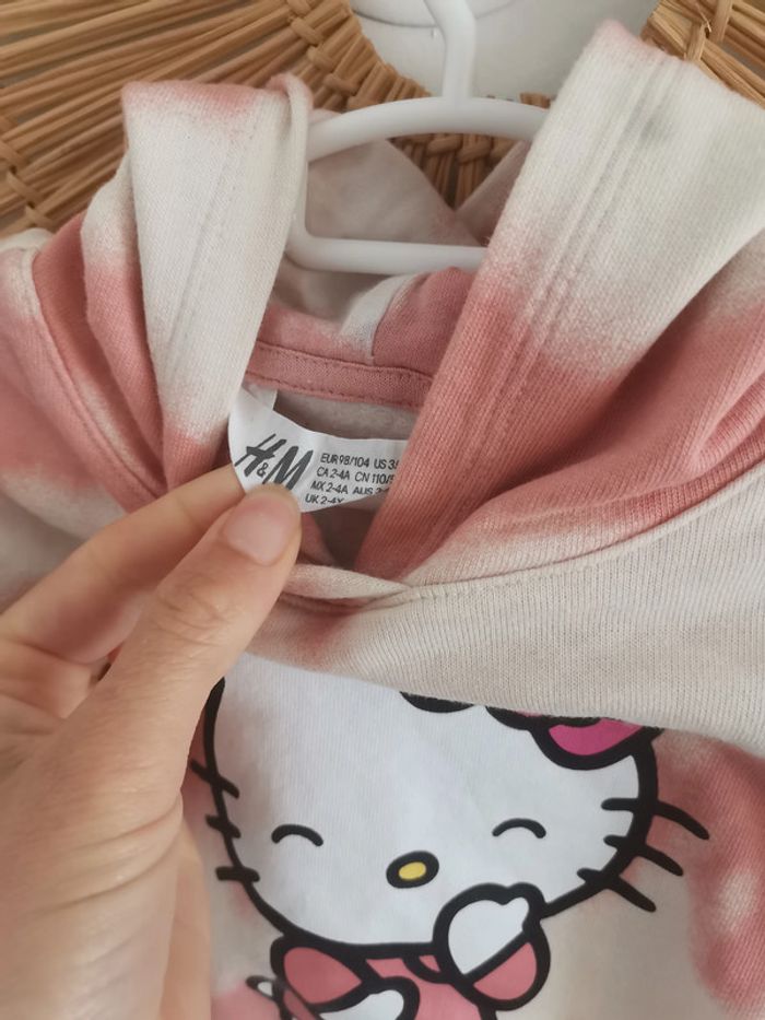 Sweat hello kitty 3/4 ans - photo numéro 4