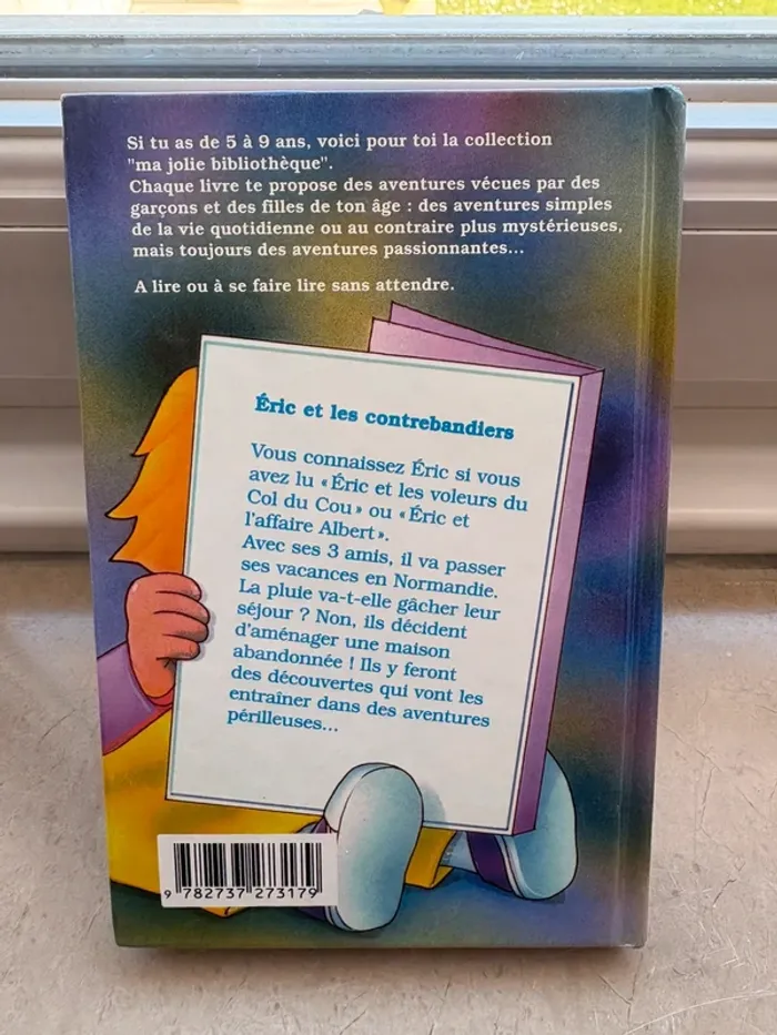 Livre enfant “Éric et les contrebandiers” 5 à 9 ans - photo numéro 2