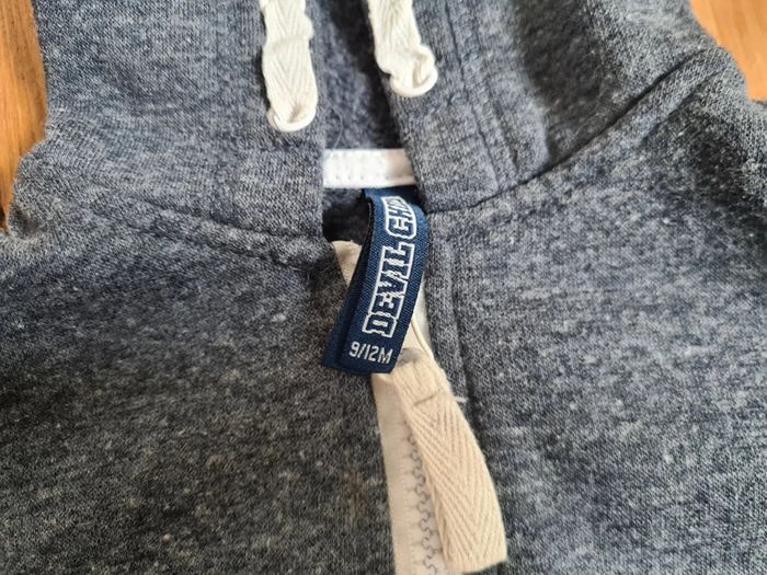 Lot de 8 sweat zippé gilet taille 12 mois - photo numéro 9