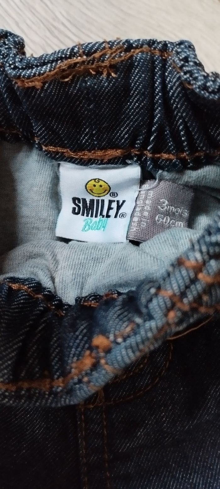 Jean garçon 3 mois smiley baby - photo numéro 2