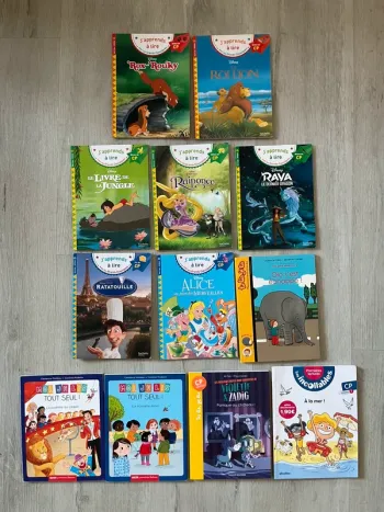 J’apprends à lire Disney cp