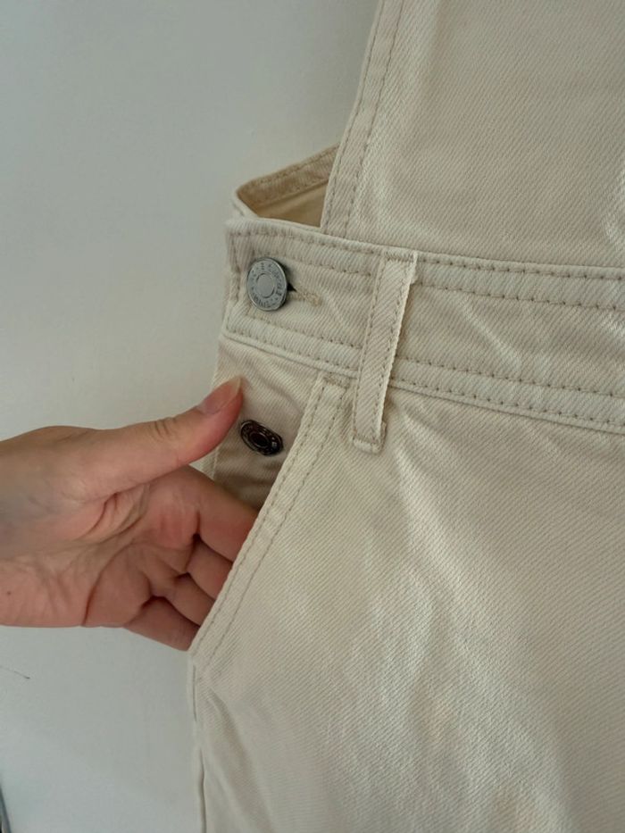Combi short en jean / Taille 40 - photo numéro 8