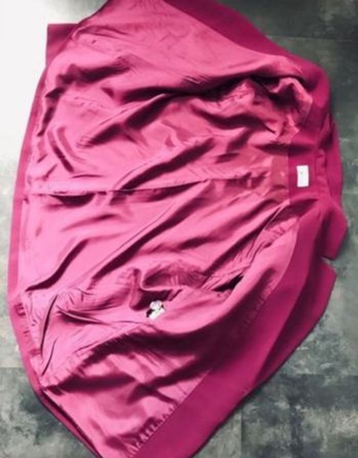 Superbe veste blazer fuschia 52 Aspect Création modèle déposé - photo numéro 8