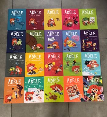 Lot de 20 BD Mortelle Adele