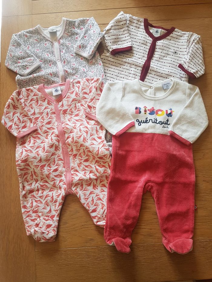 Pyjamas fille 3 mois