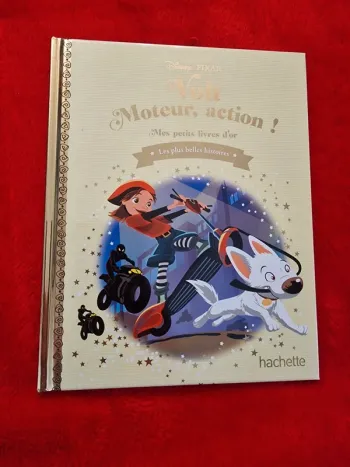 Livre 111 mes petits livres d'or Disney volt moteur action