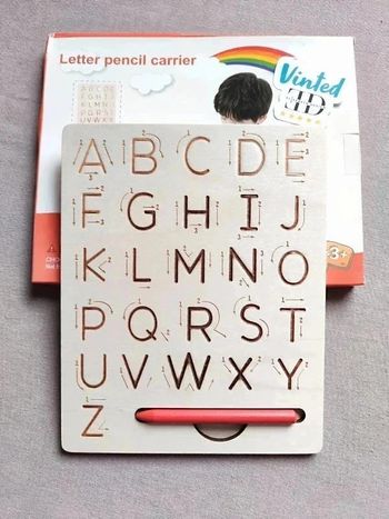 Tablette d'écriture en bois double face