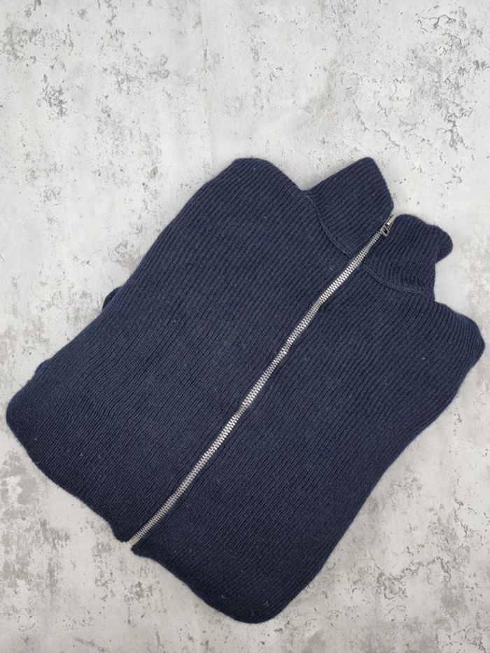 Gilet zippé Ralph Lauren noir – Taille L Homme (mesures en photos)