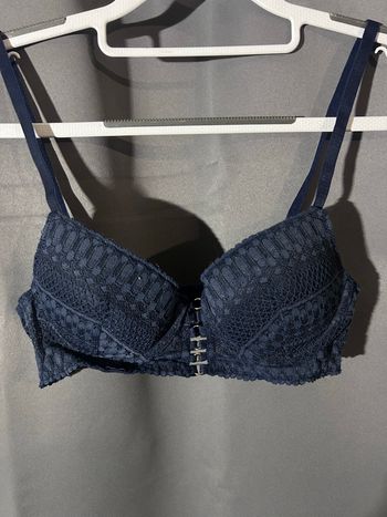 Soutien-gorge bleu marine, 95A