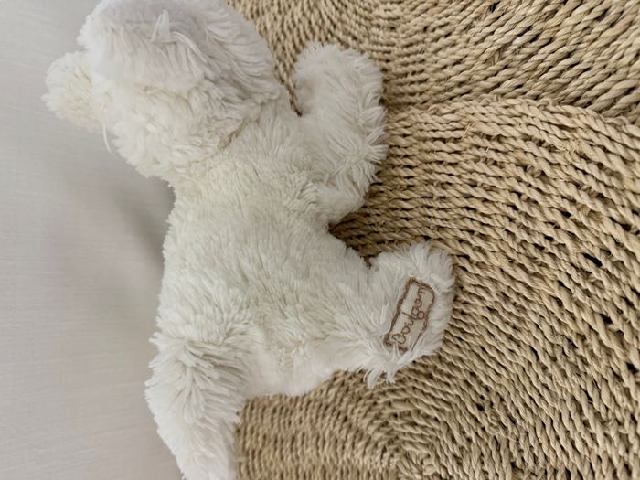 Doudou Peluche chat blanc BOULGOM - photo numéro 6