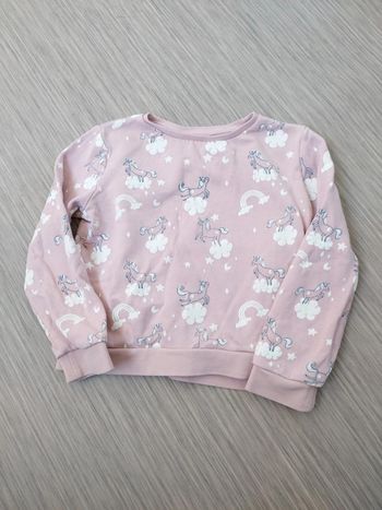 Pull rose fille taille 6 ans