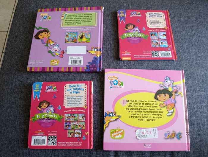 Lot de 4 livres dora - photo numéro 2
