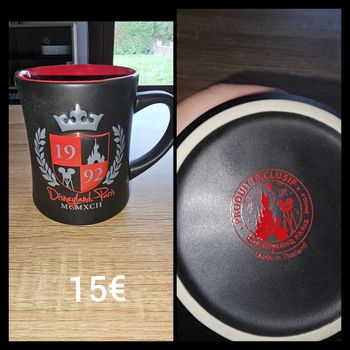Mug disney officiel 1992