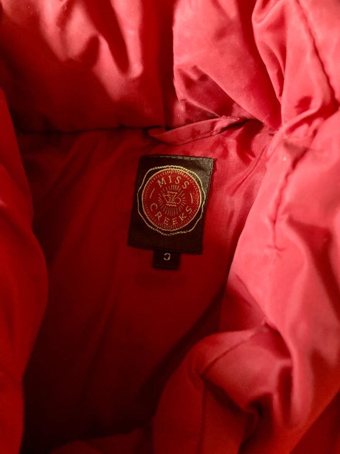 Blouson / veste / doudoune ski - Miss Creeks - Vintage années 80 / 90 - photo numéro 3