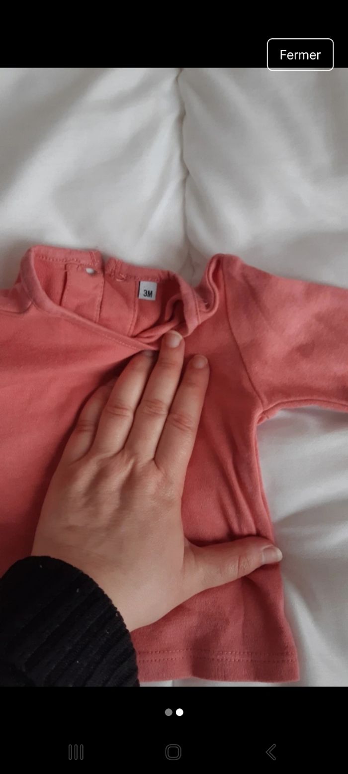 Maillot bébé fille 3 mois - photo numéro 2