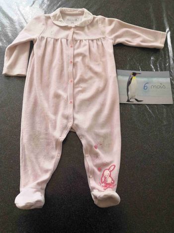 Pyjama fille 6 mois