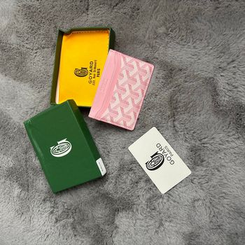 Porte carte goyard rose neuf
