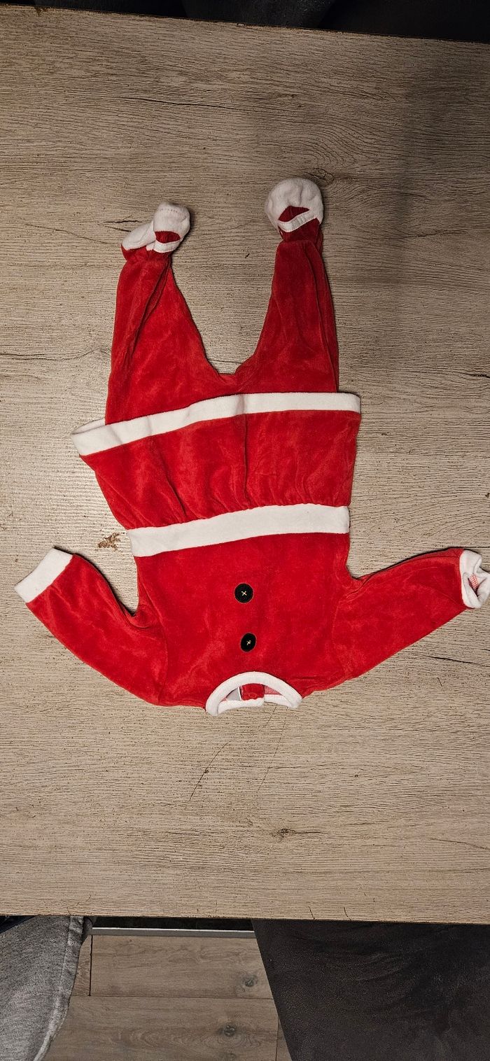 Pyjama costume de Noel, Tex, 6 mois, nickel - photo numéro 3