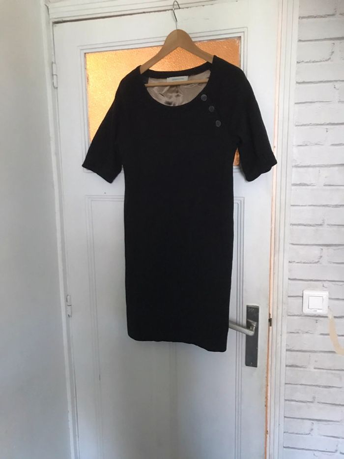 Robe longue noir marque Gérard Darel taille 42 - photo numéro 9