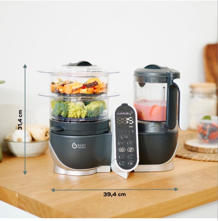 Babymoov Nutribaby Robot Cuiseur Bébé Multifonctions 6 en 1 - photo numéro 3