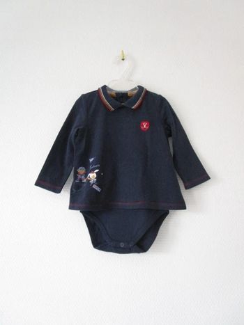 Polo avec body Sergent Major 6 mois TBE