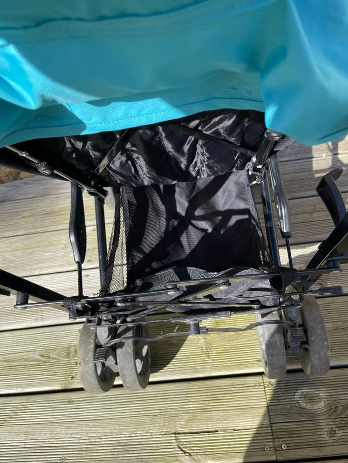 Poussette canne bleu turquoise - Baya 2 - Bébé 9 - photo numéro 7