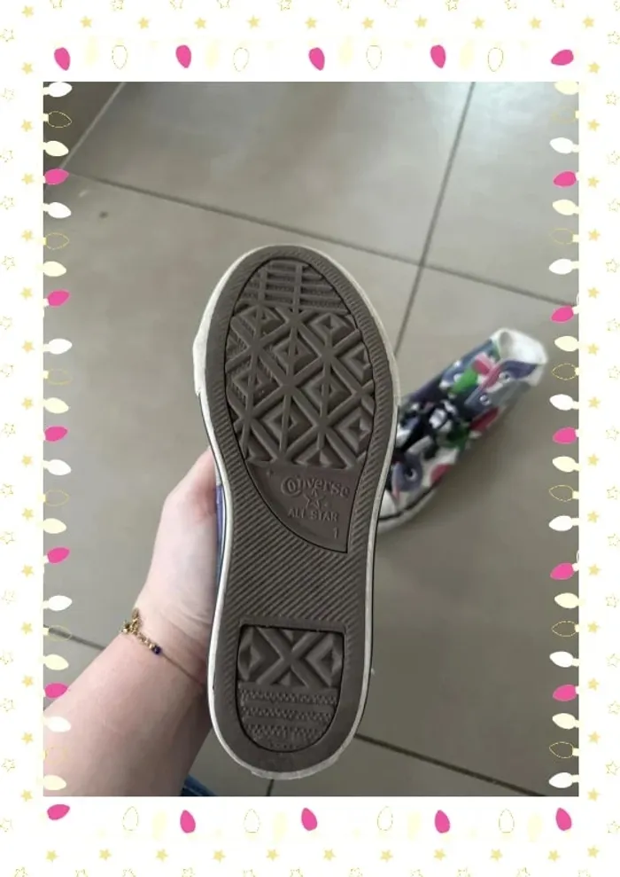 Converses taille 32 mi haute - photo numéro 7