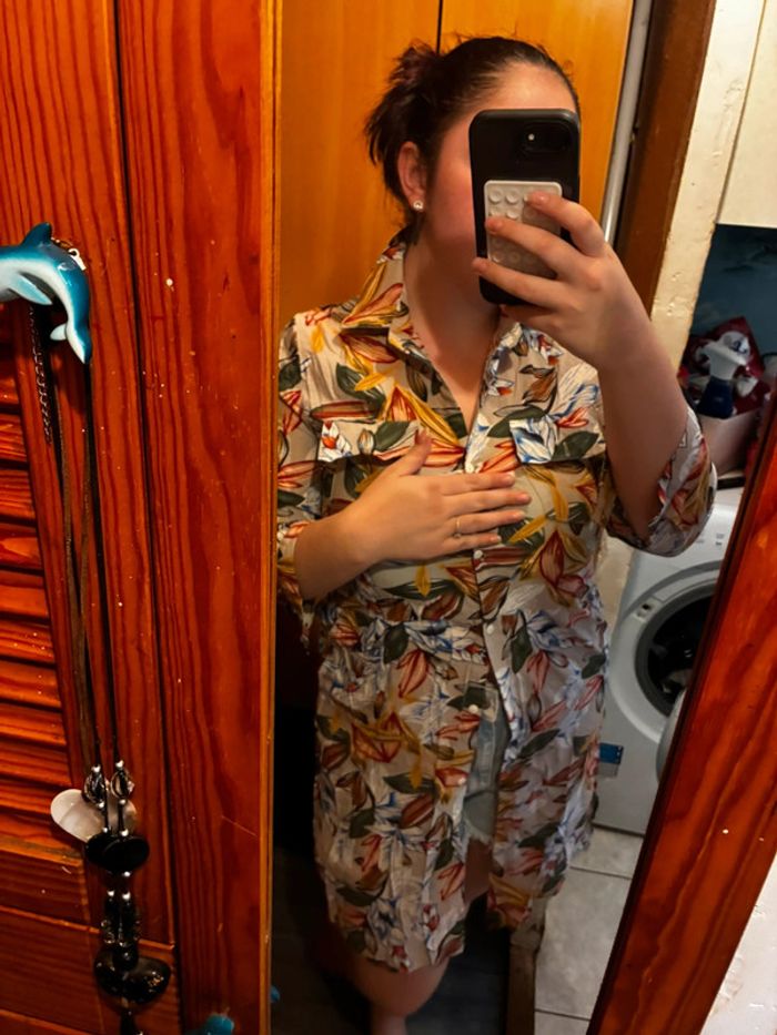 Chemise en guise de robe - photo numéro 4