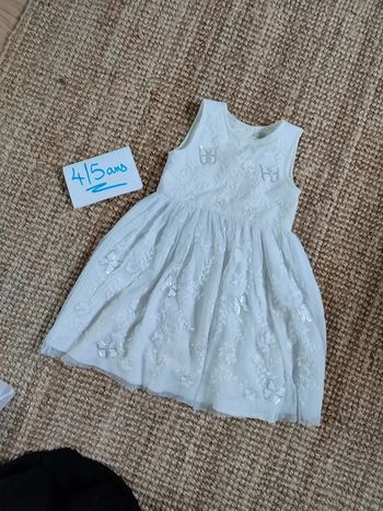 Robe cérémonie 4/5ans