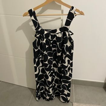 Robe noir et blanc