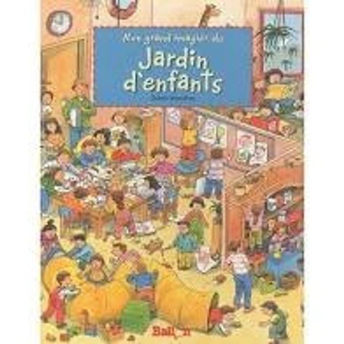 Livre cherche et trouve "Mon grand imagier du jardin d'enfants"