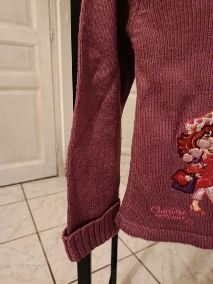 Pull fille "Charlotte aux fraises" - photo numéro 4