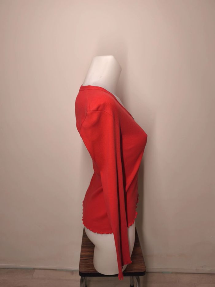 Pull Maison123 Femme Taille 42/44 Rouge - photo numéro 4