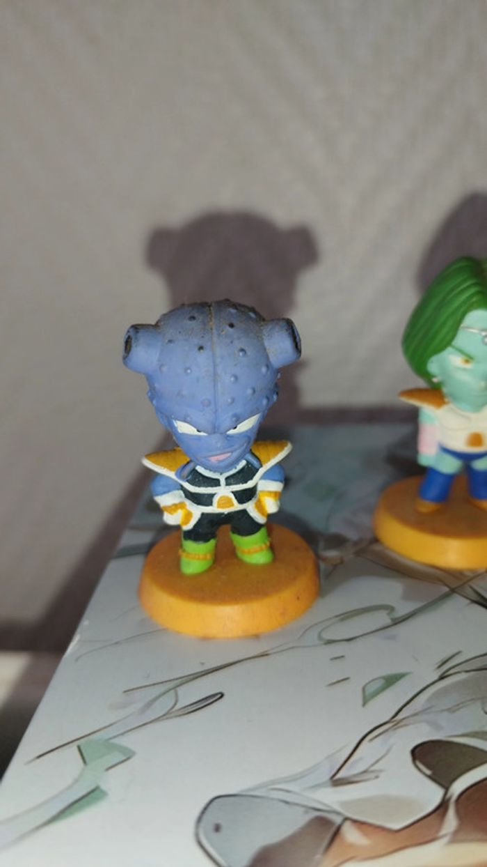Figurine Kiwi Frieza Freezer Dragon Ball Mini big head Plex popy figure anime