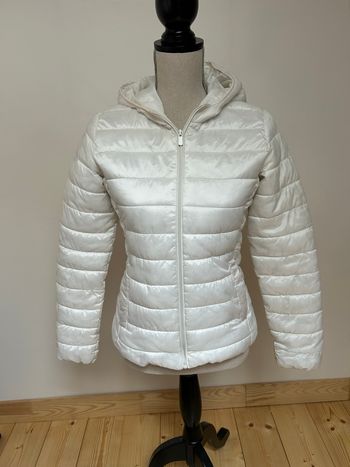 Doudoune blanche Kiabi - taille 34