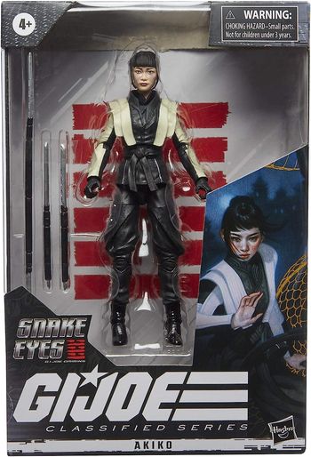 HASBRO GI JOE FIGURINE AKIKO F0112